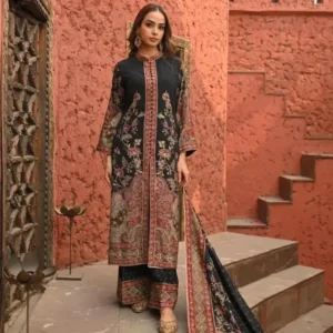 pure black achkan designer collection