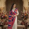banarasi tissue kurta set with phulkari dupatta