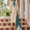 Mal Fabric Self Print Kurti Set
