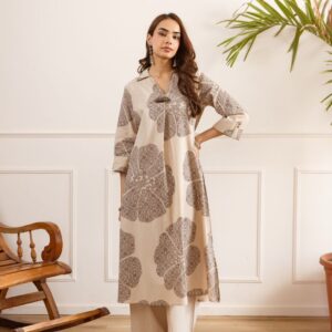 summer linen kurti palazzo set
