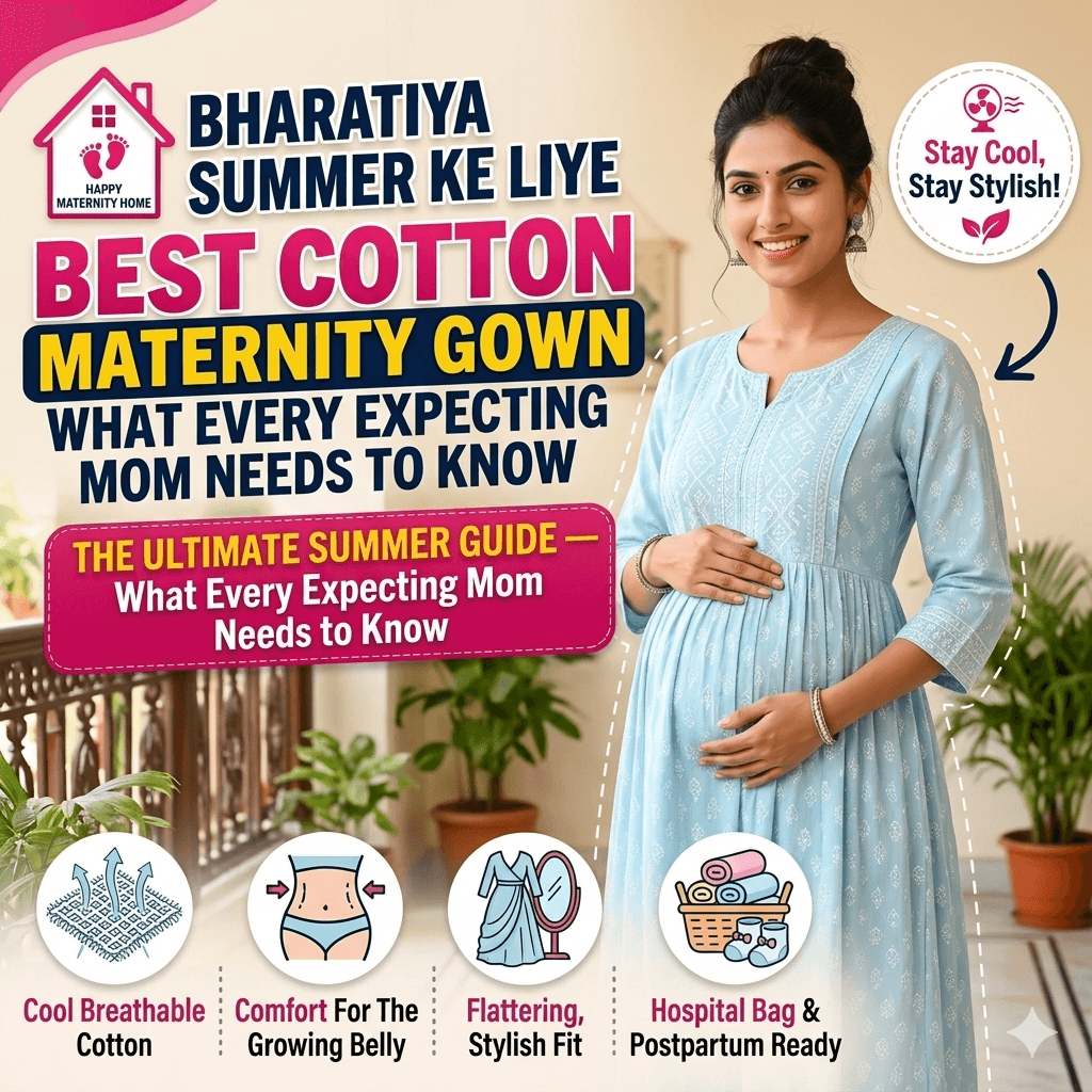 Best Cotton Maternity Gown for Indian Summer — What Every Expecting Mom Needs to Know