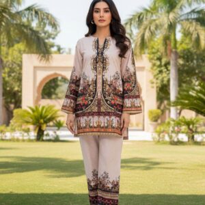 beige co ord set for women