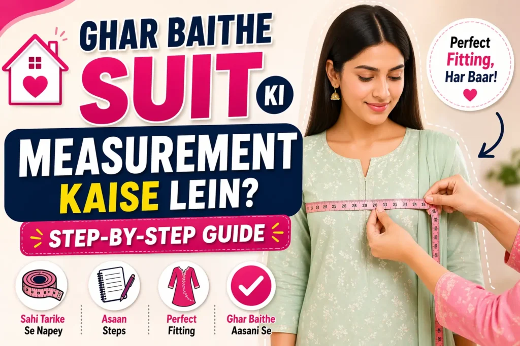 ghar baithe measurement